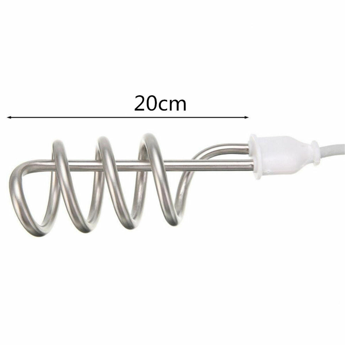 NSG F8 2000W Stainless Steel Electric Water Heating Coil ā Fast Immersion Rod