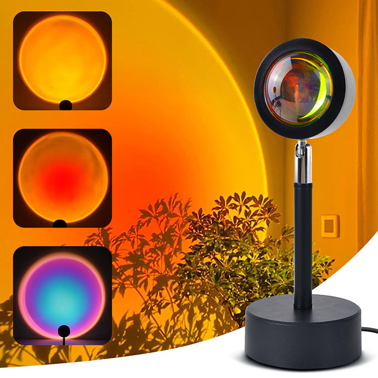 Smart RGB Sunset Projection Lamp | APP & Remote Control Ambient LED Light
