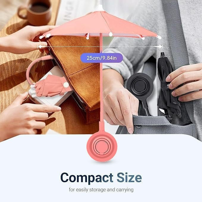 Mini Capsule Folding Umbrella | Pocket Size UV Sun & Rain Umbrella
