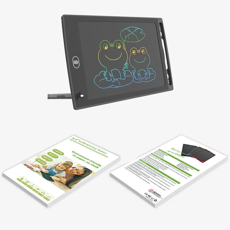 Multicolor LCD Writing Tablet for Kids – Erasable Digital Drawing & Learning Pad