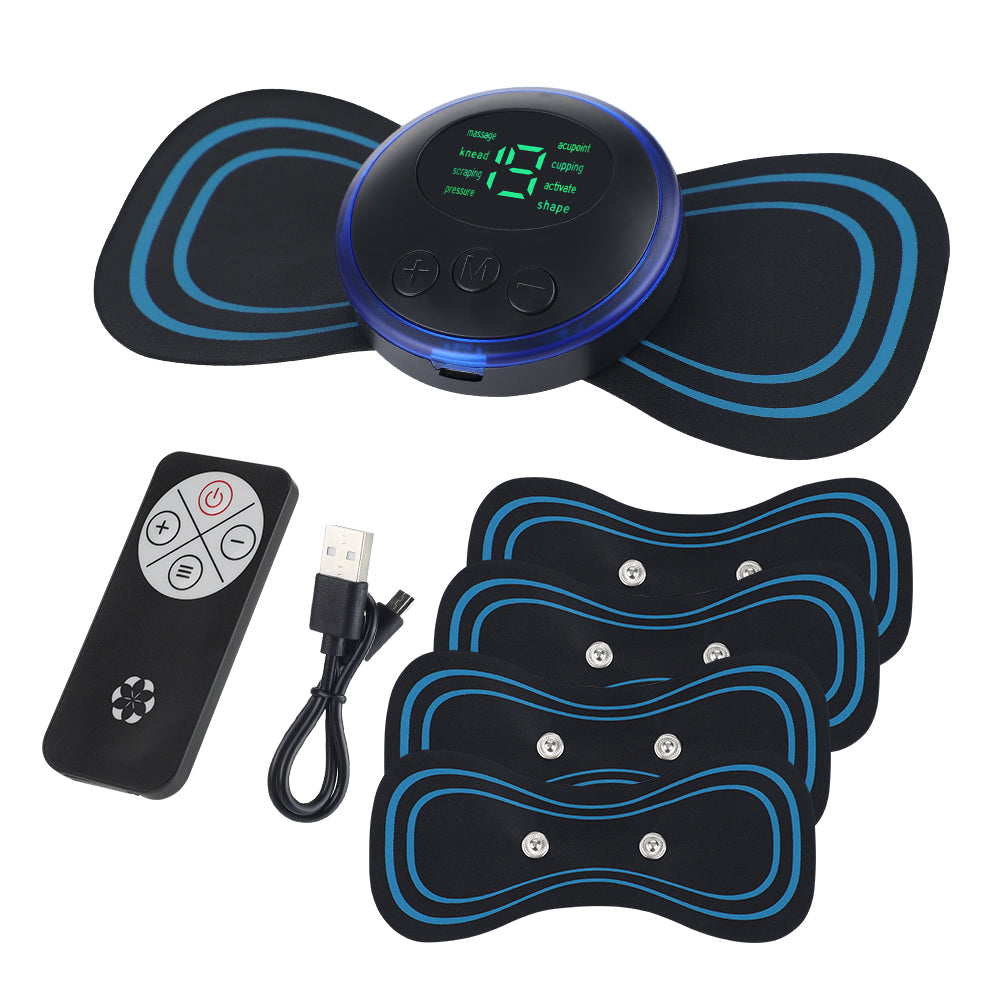 Smart EMS Muscle Massager | Rechargeable Electric Pulse Therapy Massage Pad