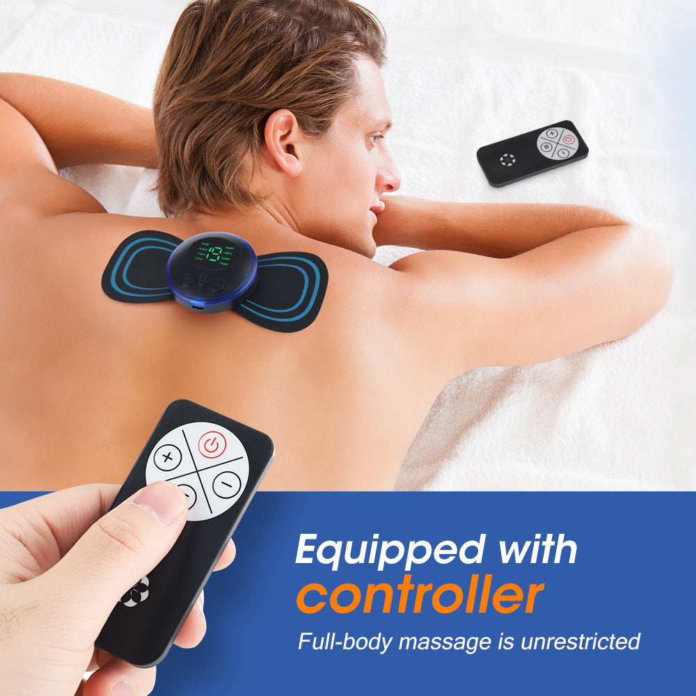 Smart EMS Muscle Massager | Rechargeable Electric Pulse Therapy Massage Pad