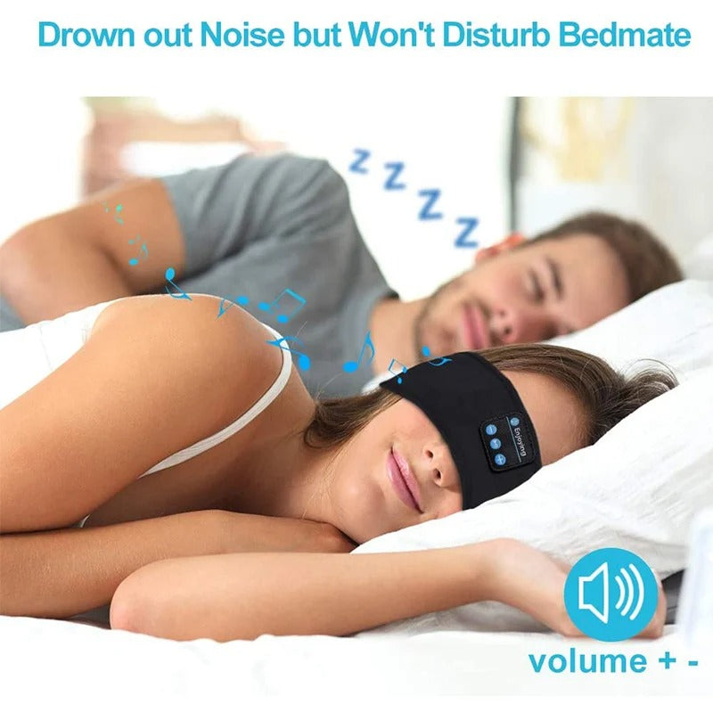 Bluetooth Headphones Sleeping Headband – Wireless Music & Sleep Comfort