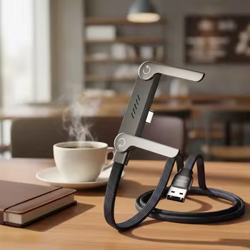 Phone Charging Cable Stand | Desktop Cable Organizer Holder
