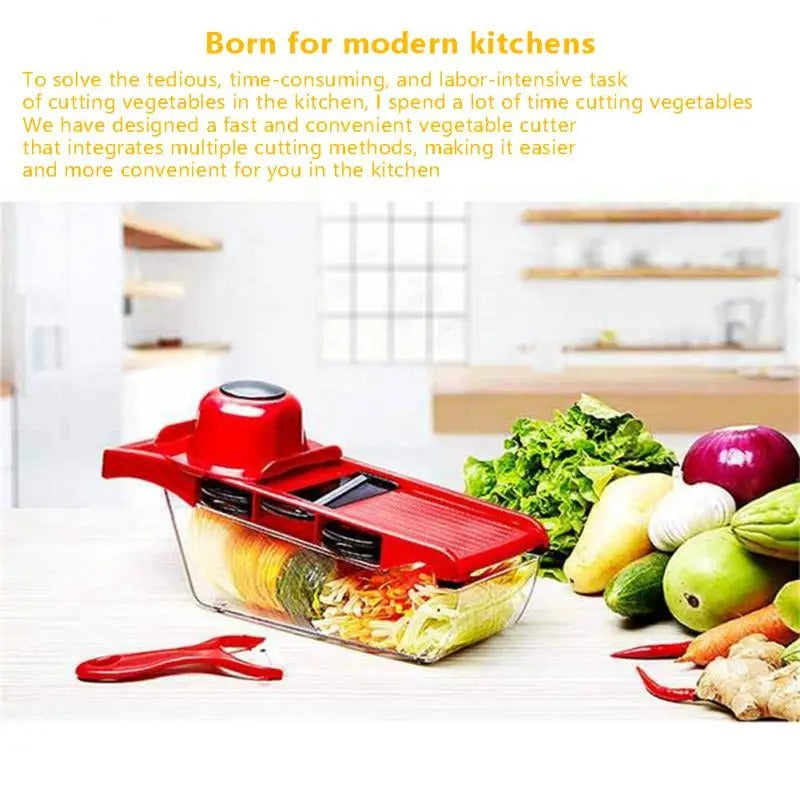 10-in-1 Mandoline Slicer & Vegetable Cutter