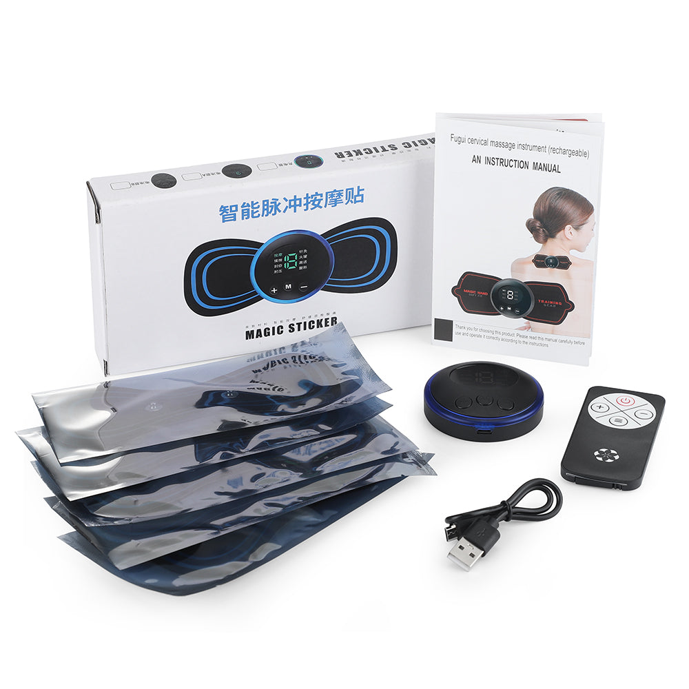 Smart EMS Muscle Massager | Rechargeable Electric Pulse Therapy Massage Pad