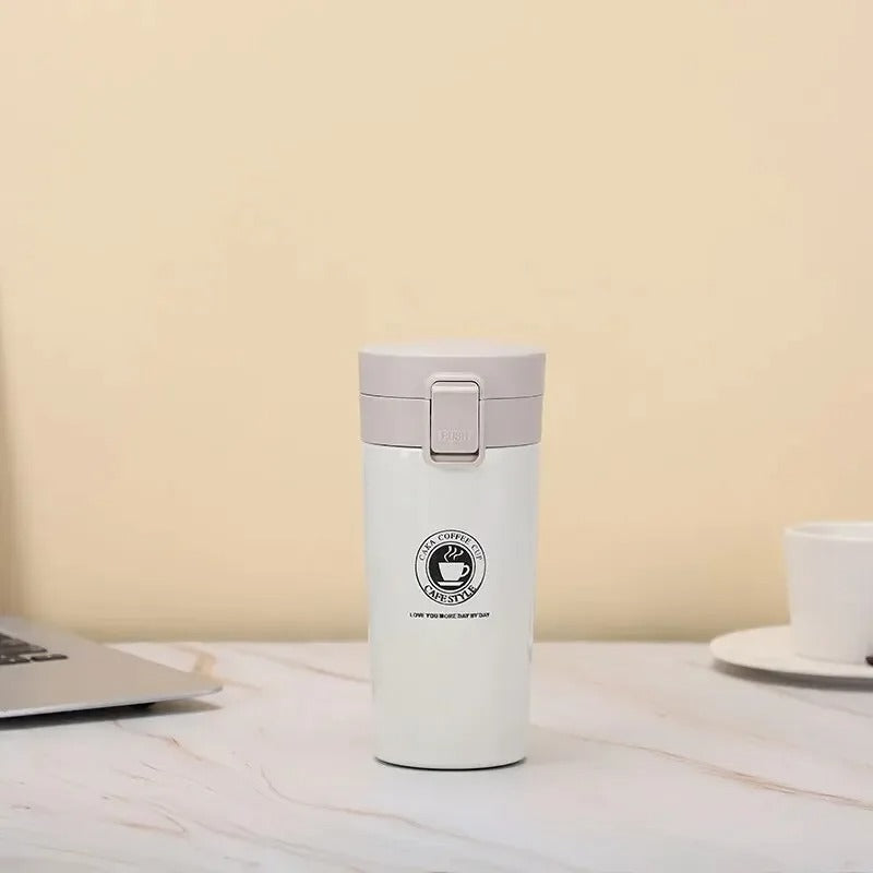 Hot & Cool Vacuum Insulated Cup – 380ml Stainless Steel Leak-Proof Flask